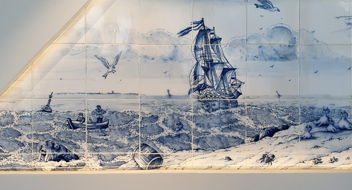 FriesAardewerk's tweet photo. M.S. Willem de Vlamingh!

This messages is about the beautiful tiling that we were allowed to make for the new ships of Rederij Doeksen.
Enjoy the pictures and discover all the details!

Photos: HAT and overview photos: Joachim de Ruijter.
#doeksen #Tiles https://t.co/YWGeQLR8PN