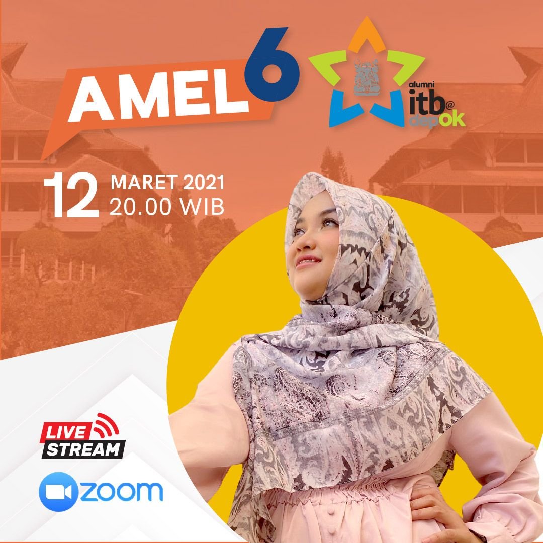 Silaturahmi bersama AMEL X Alumni ITB Depok, Jumat 12 Maret 2021 Pukul 20.00 Wib-selesai

Klik join linktr.ee/redefinin6IAITB

#redefin6IAITB #pilihygkenalsaja 
#HarmoniAlumni #pemiluiaitb2021
#iaitb #itb1920 #alumniitb