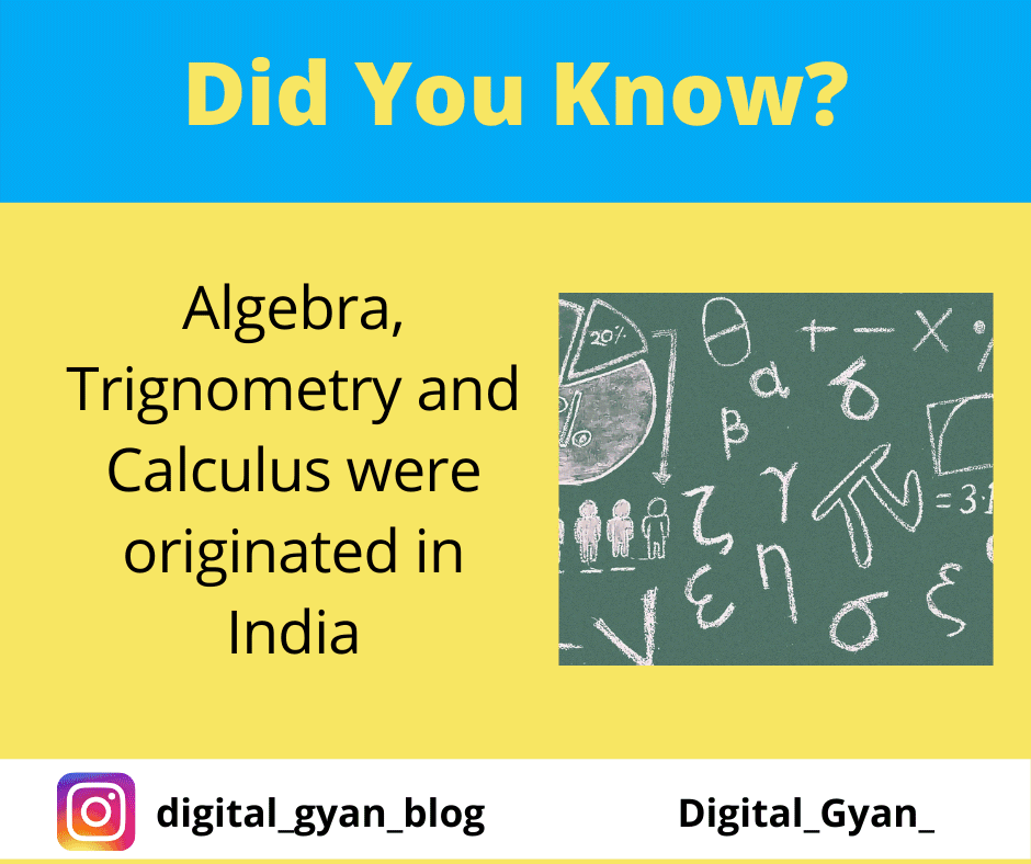 Digital_Gyan_'s tweet photo. Indian mathematics emerged in the Indian subcontinent from 1200 BC until the end of the 18th century.  Indian mathematician Bhāskara had already discovered many of Leibniz's ideas over 500 years earlier.
#facts #knowledge #india #mathematics #digital_gyan_blog https://t.co/5qthCBdzwN
