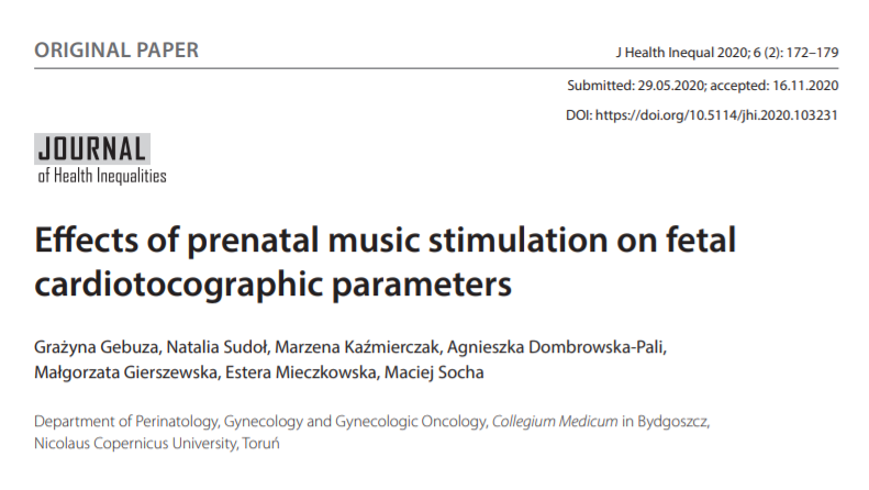 "Exposure to the music of W.A. Mozart changed significantly more parameters of the #fetus in comparison to the music by J. Strauss." Researchers from <a href="/UMK_Torun/">UMK Torun</a> analysed cardiotocographic parameters during exposure to music. termedia.pl/Effects-of-pre… #classicalmusic #gynpath