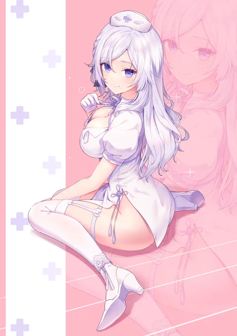 Vtuberの姉川ちゆきさん(@chiyuki_ankw)のご依頼で一枚描かせて頂きました!
 #あねチェキ 