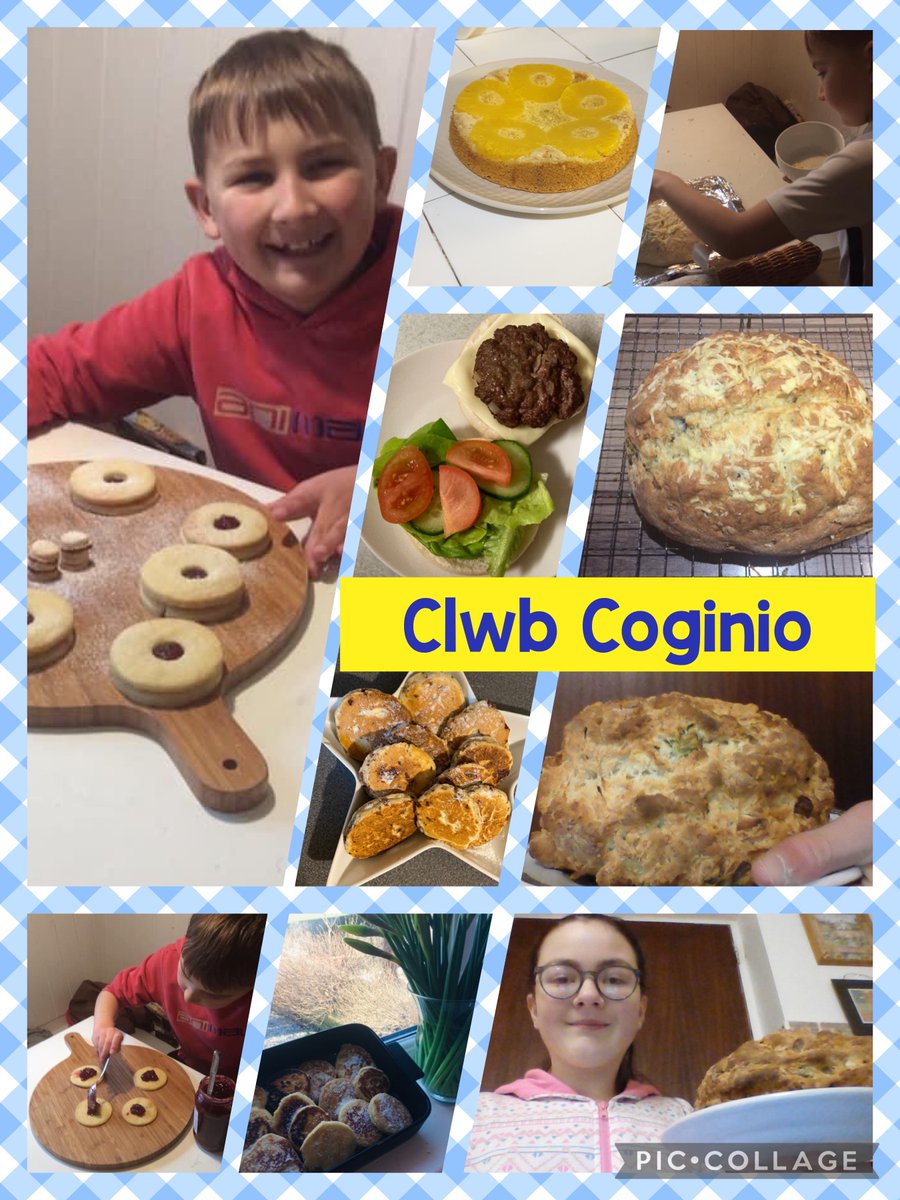 ysgol_y_dderi's tweet photo. Disgyblion Blwyddyn 5 a 6 wrth eu boddau yn dilyn ryseitiau blasus Miss Jen ๐ฉโ๐ณ๐จโ๐ณ๐ฝ๏ธ๐ช๐ฅ๐๐๐ฅฎ
#clwbcoginiowythnosol #dysguoadref https://t.co/x467l6Y4l0
