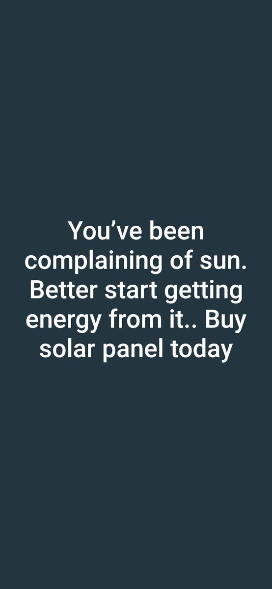 yourinverterguy's tweet photo. Don't just complain of pump price too. Buy an Inverter. https://t.co/lQXACjA7Ws