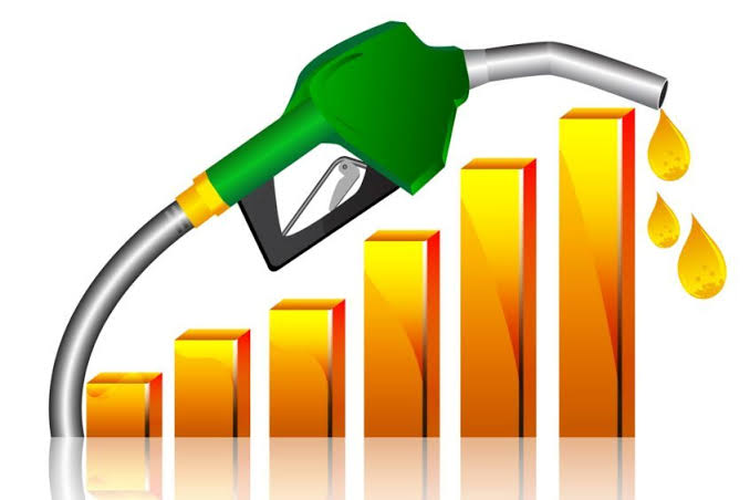 DrAlongeAJ's tweet photo. #PetrolPumpPrice in Nigeria
is now N212 per litre as against N87 per litre  @MBuhari resumed office . 

Prices of foodstuff &amp; all things are continously high with no #SalaryHike. 
-What are the civil societies&amp; labour unions doing about this anti-people policies? #FuelPriceHike https://t.co/gHty4lPfVW