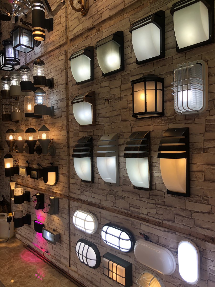 Umelectrical's tweet photo. Wall brackets and bulkheads to beautify and/or brighten the place for a unique kind of feel. #Umelectrical #wallbrackets https://t.co/s7Df9JctGc