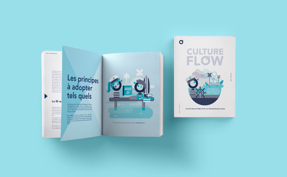 OCTOTechnology's tweet photo. [#CultureFlow] Culture Flow est enfin dispo  !  🌊

⛵ Bravo à l'équipage : Henri, @bazzdup @celinegilet @EtienneGirot @CoachBZH @laureconstant @echec_et_matt @sretiere.

⚓ Merci à @dbaeli (@FlowConFr @TechRocks) pour la préface. 
 
📒 → https://t.co/ATlXyk4drf https://t.co/BnolaLmXvN