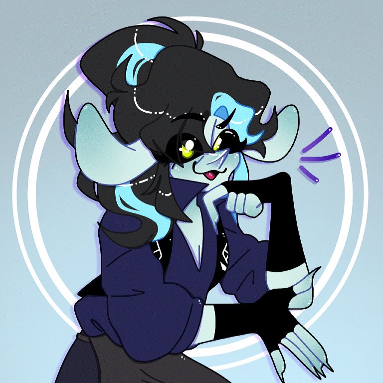 marsh_Potatoes's tweet image. wiatttttttttt 4 @Miki_satanduck’s birthday &amp;gt;:3c
#wiatt #hiraeth #oc #giftart #birthdaygift #marshdraws