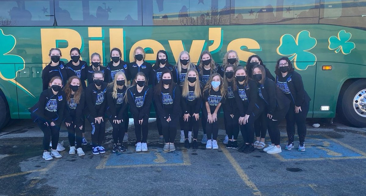 sarajosies's tweet photo. Go Lakers! Thanks @MSHSLjohn for all of the dedicated work at the State level to let these amazing girls have the opportunity of a life time!!  

Minnewaska Laker Dance Team hits competition today in both Jazz and Kick! https://t.co/lxftloCCzA