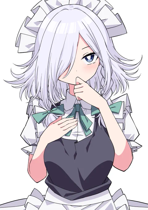 片目隠れ咲夜さん? 