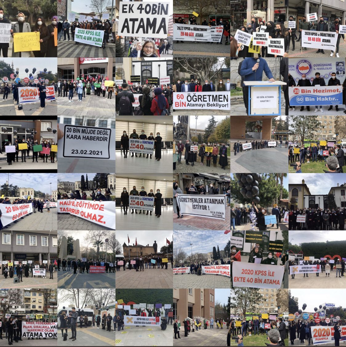 Öğretmenler mutsuzsa,ülke mutsuzdur!
Onların yeri sokaklar değil,sınıflar olmalı!Öğretmen yetiştirme, atama ve kariyer sistemi tümüyle değişmeli,tek tip öğretmenlik gelmeli,atama takvimi açıklanmalı,kadro dağılımı adil olmalı,gerçek öğretmenler atanmalıdır
#ÖğrtUlustaEk40bnUfukta