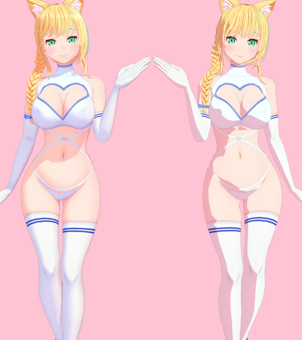 本日の進捗
・エレノアさん物理調整
・ハイポリ版作成中
・ファンティアで水着、励ましエレノアさん配布開始
はやくハイポリにしてMocuMocuしたい😋 