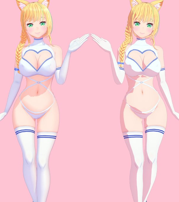 本日の進捗
・エレノアさん物理調整
・ハイポリ版作成中
・ファンティアで水着、励ましエレノアさん配布開始
はやくハイポリにしてMocuMocuしたい😋 