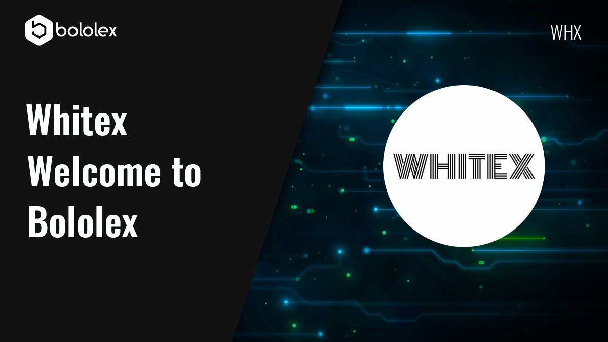 bololexcom's tweet photo. WHITEX IS HERE🤩
Let's welcome $WHX to #Bololex trading😎

📥Deposits and withdrawals are open
👨‍💼Trading pairs: WHX/TRX, WHX/ETH, WHX/BOLO &amp; WHX/DOGE

Let's start the journey👇
https://t.co/nBfEGTN652

💪Follow @bololexcom &amp; @WHITEX63000231 

#cryptocurrencies #TRX https://t.co/muhvXHLbex