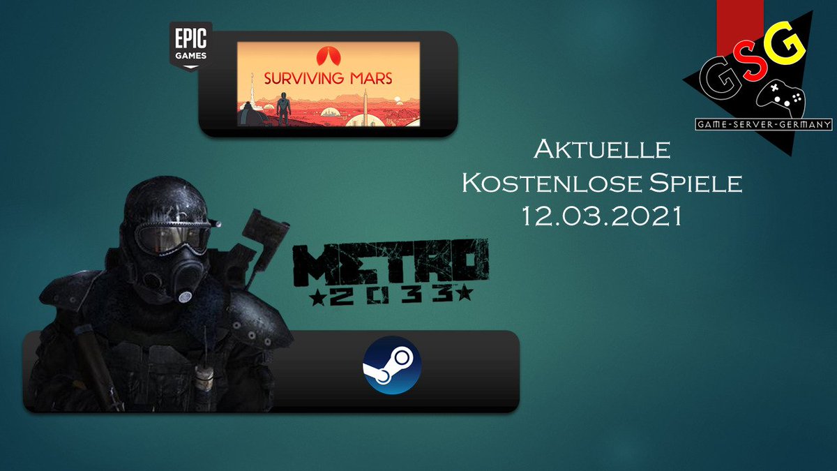 GameServerGER's tweet photo. Liebe Community,
Trotz dass die dieswöchige Auswahl an kostenlosen Games etwas Mau aussieht, wünschen wir euch ein angenehmes und gesundes Wochenende! https://t.co/VT7hwTyUQf