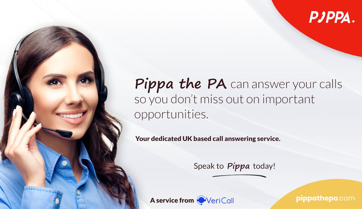 pippa_pa's tweet photo. Pippa the PA can answer your calls so you don't miss out on important opportunities. Speak to Pippa today - https://t.co/Vpl4fo9jjx

#PA #CustomerService #Telephoneanswering #customerexperience https://t.co/64RsyfsGI4