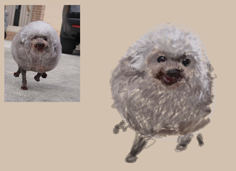 unyunish's tweet photo. dog paintings https://t.co/g5dC75wqSA