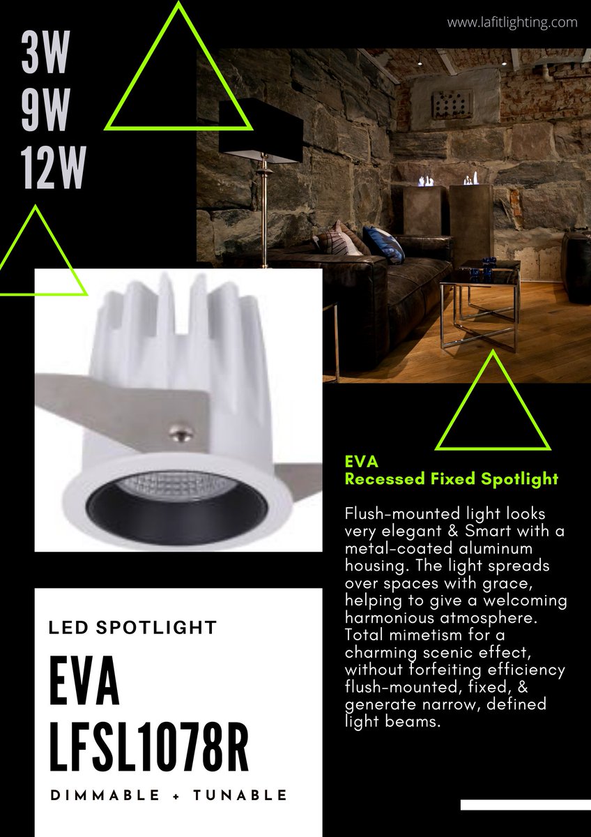 LafitLighting's tweet image. EVA
LFSL1078R
Recessed Fixed Spotlight (Dimmable &amp;amp; Tunable)
 lafitlighting.com
#EVA #smartnext #smartlight #lafitlighting #lafit #smartlights #ledprofilelights #skyline #Recessedprofilelight #Superslim #Remotetuneable