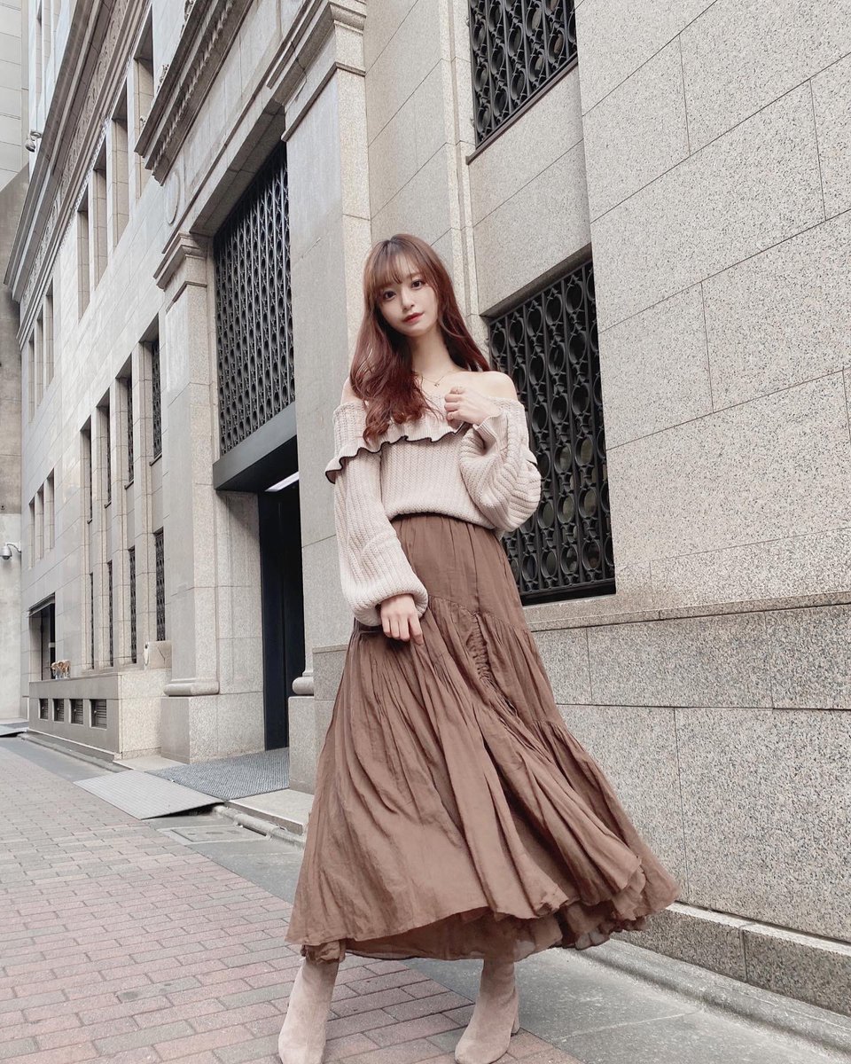 herlipto Cotton-voile Skirt ♡light sage♡