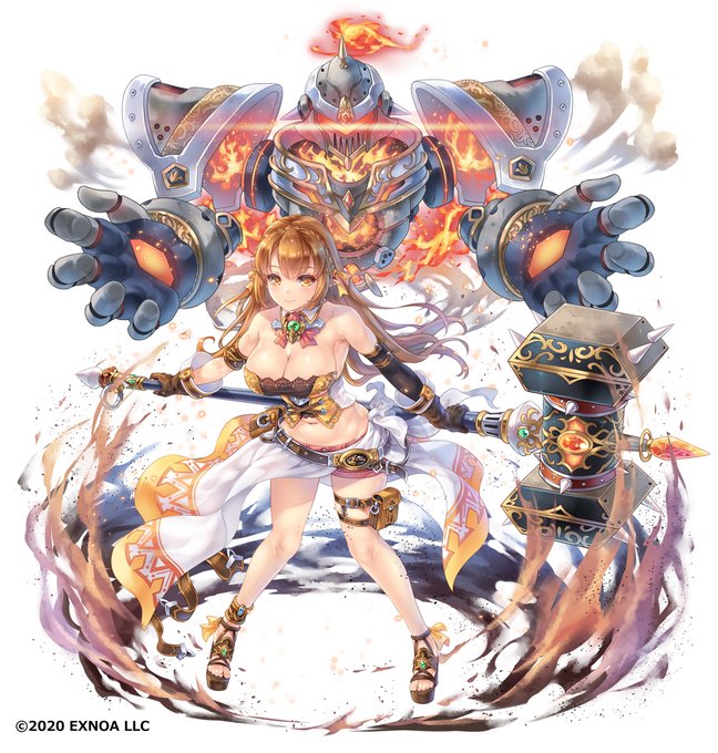 改めて、許可の範囲内にガンコナーの通常立ち絵を公開いたします。いろいろ苦労しましたが、よろしくです。#ロストノア 