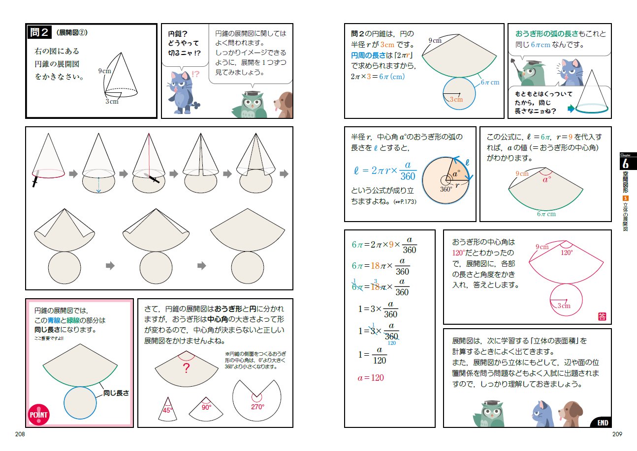 東進ブックス 空間図形が苦手な中学1年生にオススメなのが 中1数学コマ送り教室 です 問題の解き方や考え方が1ステップずつビジュアルで説明されているので とてもわかり易いですよ 中学生だった時に こんな参考書があったら良かったのに と感じる