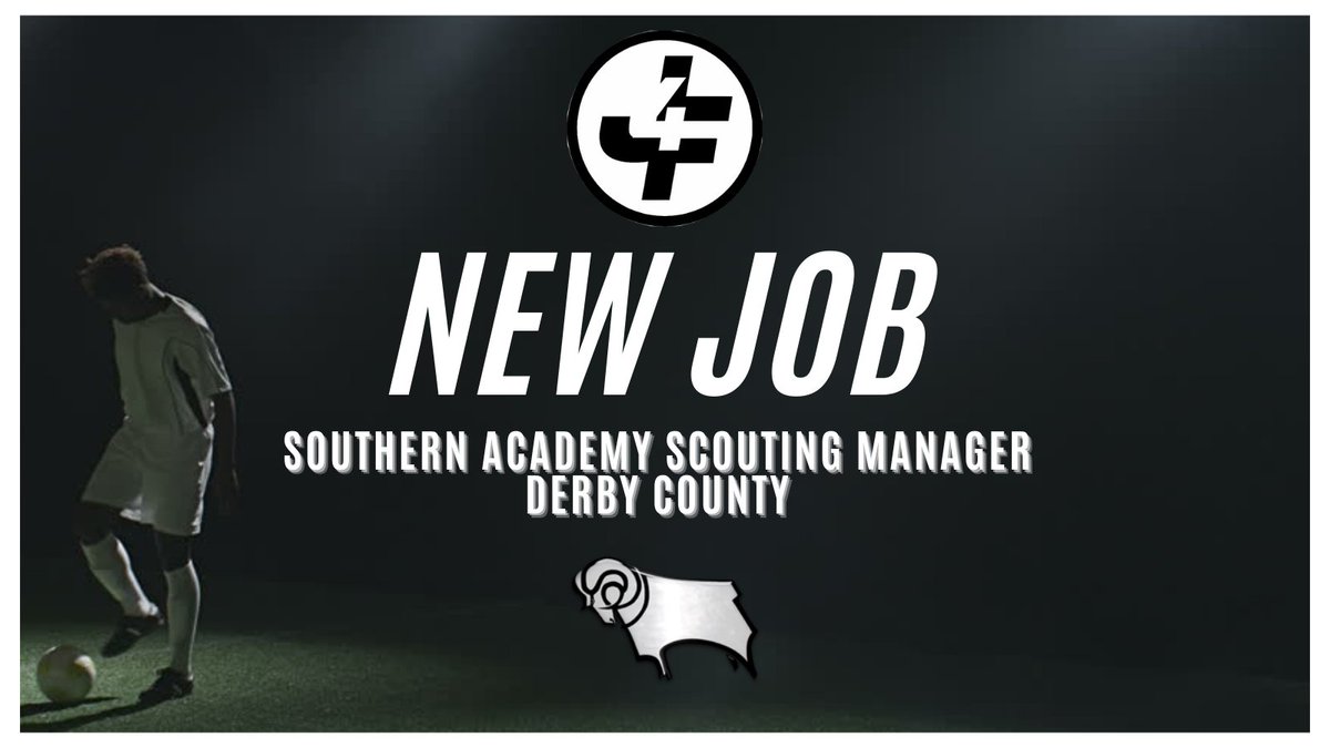 Jobs4football's tweet photo. New #JobOpening for Southern Academy Scouting Manager at Derby County
Apply today: https://t.co/b0MWlLZ2vj
#football #soccer #j4f #Recruiting #careerdevelopment #Jobs #job #coach #Vacancy #footballjobs #Scouts #Souting #Derby #DerbyCounty #DCFC https://t.co/eJ2avEPmYr
