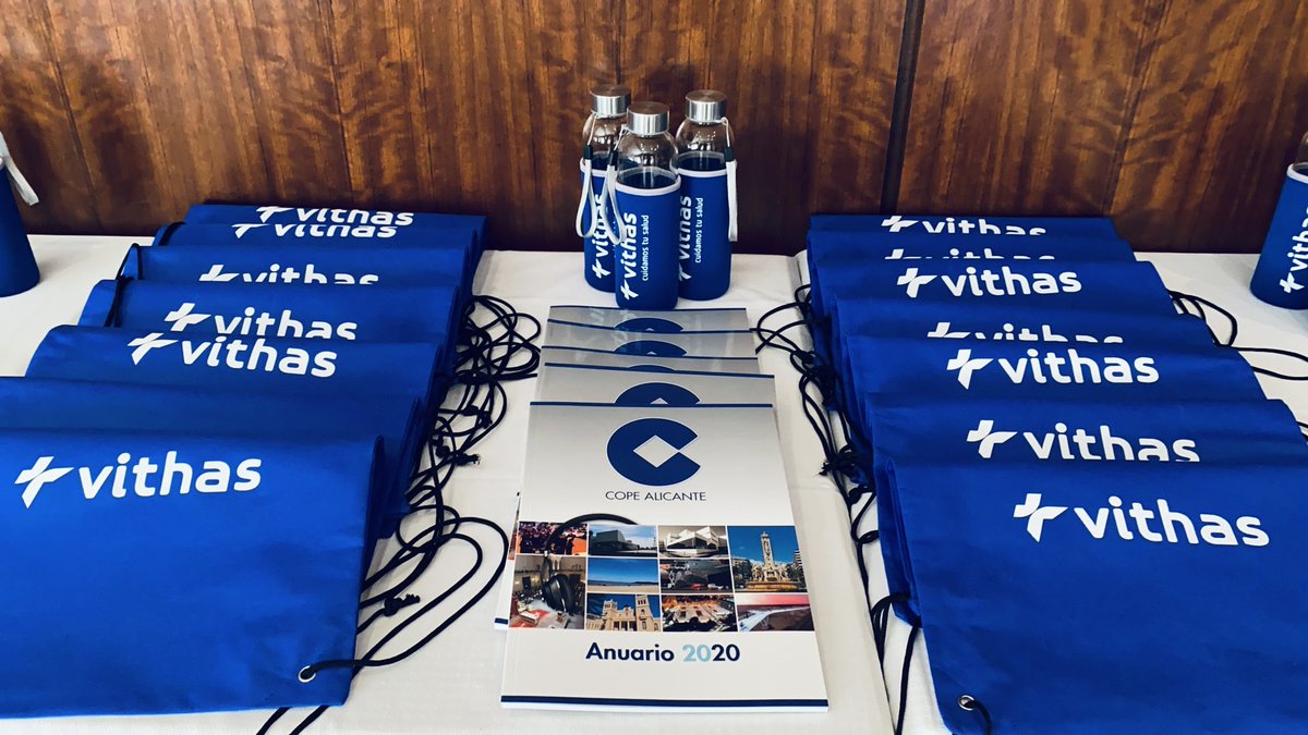 🎙 Todo preparado en el Hospital Vithas Alicante para la presentación del Anuario 2020

🎧 En directo desde las 12.30 aquí cope.es/directos/alica…

➡️ Puedes descargar el Anuario 2020 de Alicante aquí cope.es/emisoras/comun…
