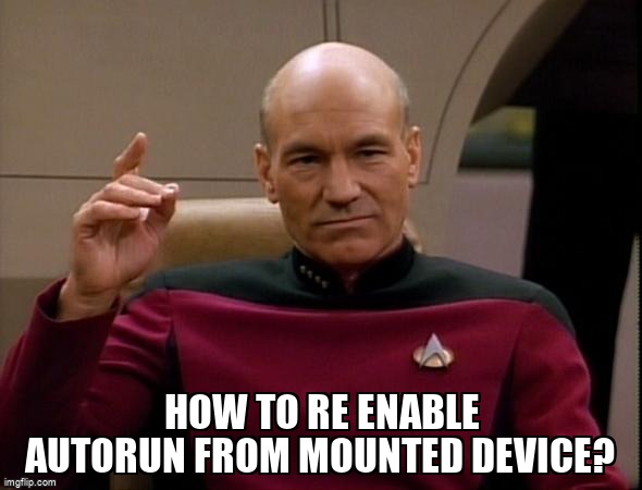 askubuntumemes's tweet image. How to Re enable autorun from mounted device? askubuntu.com/questions/1322… #autorun
