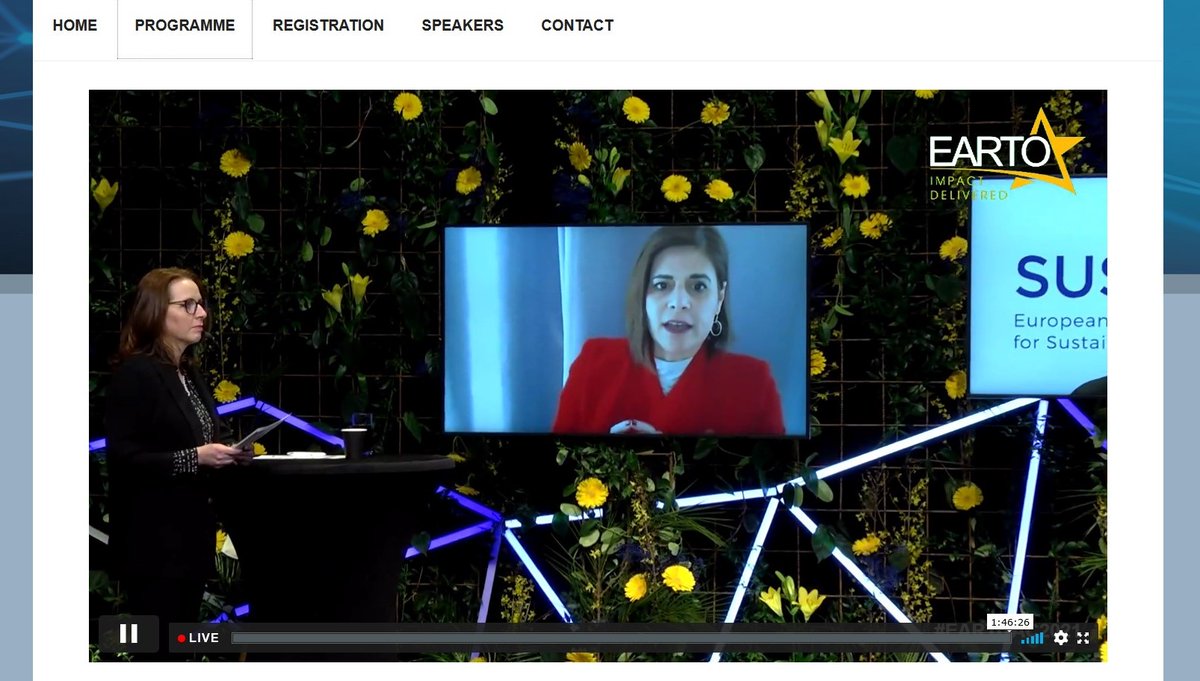 ZlataNovotna's tweet image. #TechnologyInfrastructures create the link between academy and industry. Trust and collaboration mode is the key of success, said @A_Panagopoulou Acting Director R&amp;amp;I Outreach @EUScienceInnov at #EARTOAC2021.