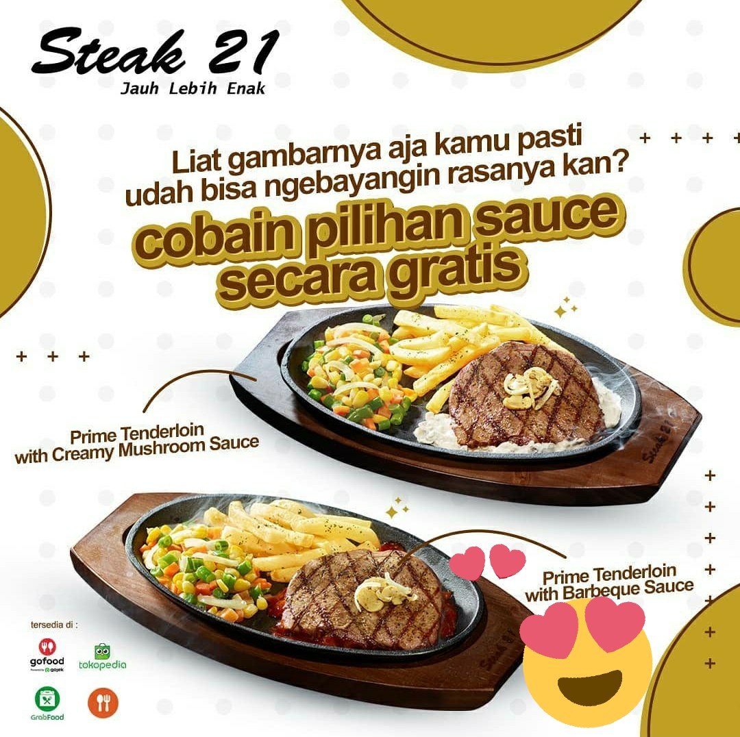 nieverd's tweet photo. Tiba2 pingin makan steak ini dgn saus barbeque yg banyak &amp; belinya hrs sama abg ke tempatnya langsung, trs mkn dirumah sama leekay... 🤤🤤🤤 
Padahal dari dulu ga suka daging &amp; ga pernah mkn steak, tp knp tiba2 pingin bgt ya... 🙄🤔😁 
Ngeces ga karuan dah ini... 😅🤣😜 https://t.co/J8Iz0AUrcY