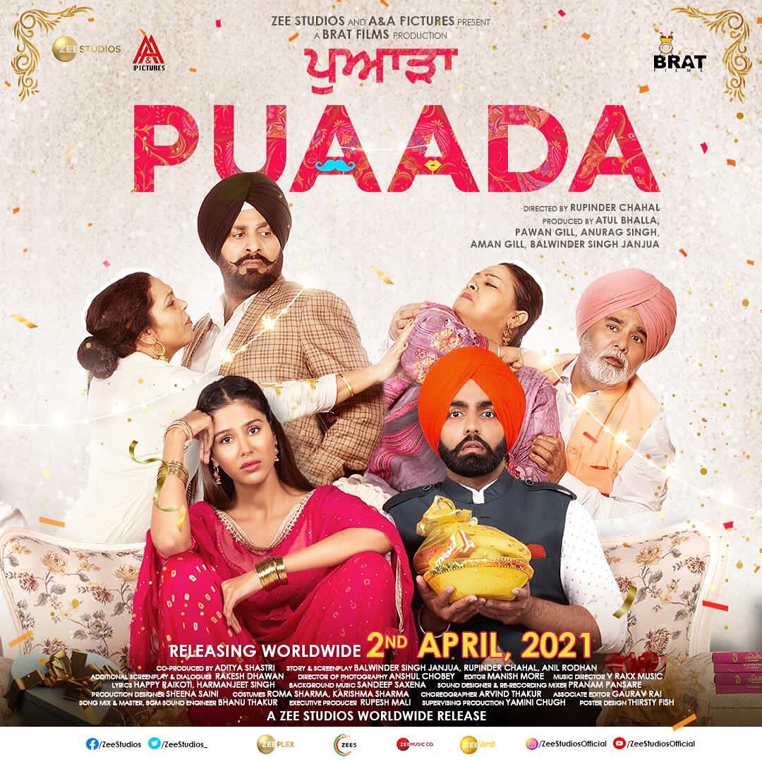 Jado pyaar ch #Puaada pe jaave, fer sab jaayaz hai!! 
In cinemas this Good Friday, 2nd April 2021!! Trailer out tomorrow.
<a href="/AmmyVirk/">Ammy Virk</a> @ThisIsSonamBajwa @aandapicturesofficial @BratFilmsOfficial <a href="/ZeeStudios/">Zoe Scriven</a> <a href="/zeemusiccompany/">Zee Music Company</a> #RupinderChahal <a href="/atulbhalla78/">Atul Bhalla</a> @thepawangill <a href="/DirectorAnurag/">Anurag</a>