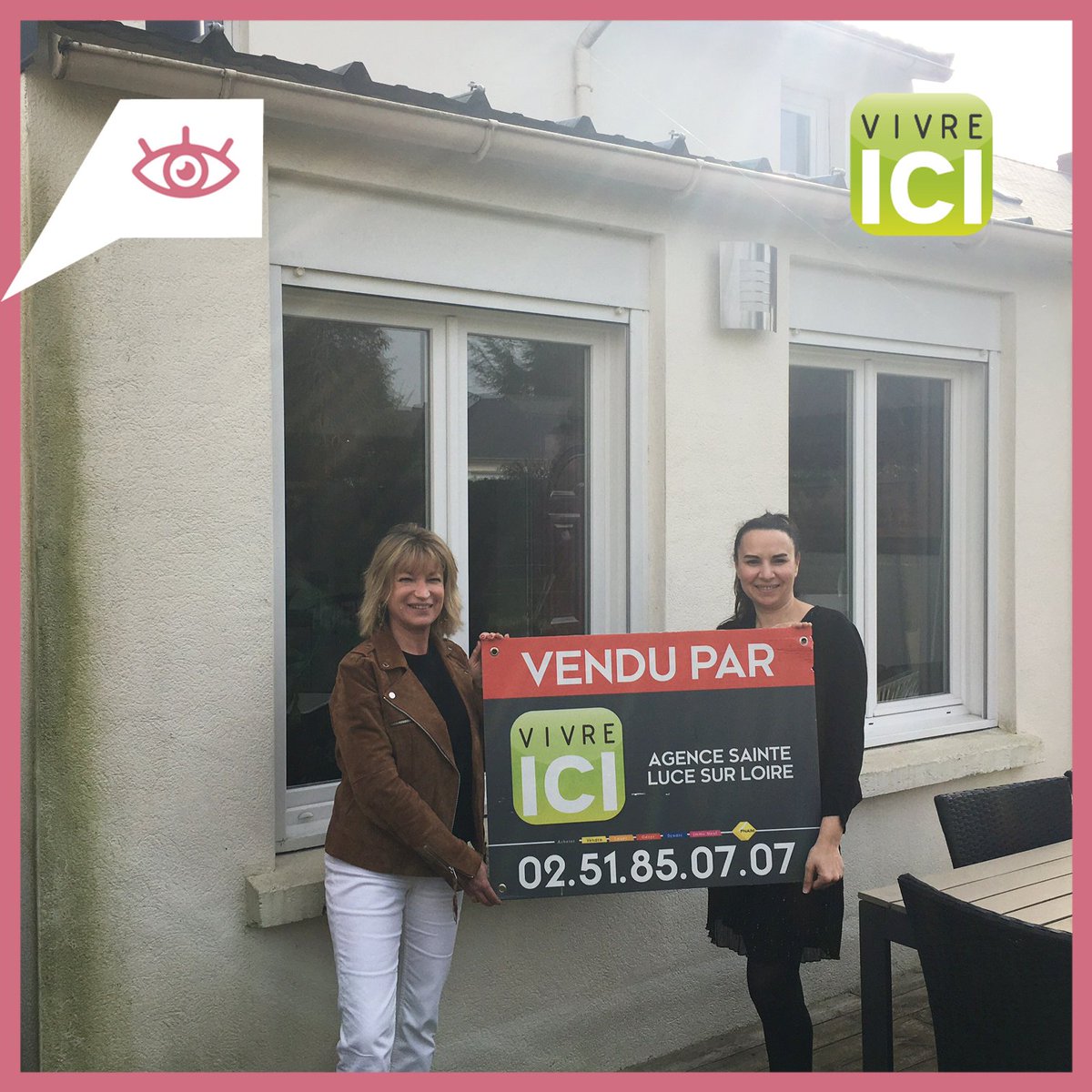 Encore une belle maison vendue par notre équipe de Sainte-Luce-Sur-Loire 😁