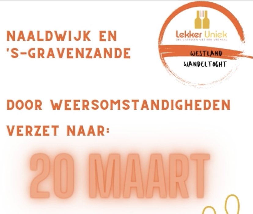 CSlimmerick's tweet photo. Wandelen zonder storm is natuurlijk beter. Dus we zien jullie volgend weekend gezellig!😊

Maar hee, gelukkig hebben we DJ Henkie nog die de zon bij jou in de woonkamer laat stralen! ☀️ 🎶 Morgen van 16:00 - 17:30 uur met zijn live stream vanuit de Slim. 🤗🤩 https://t.co/86Ul33HNO0