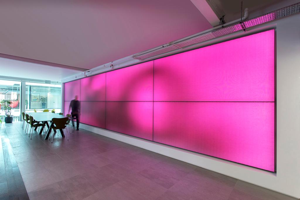 ColorKinetics's tweet photo. How to engage visitors with your design? Create a ‘living wall’ with dynamic video content on Philips Luminous Textile panels. Exactly what you need to draw attention. - -> https://t.co/O5Qb5SLybD
 
#Light4Design #led #luminous https://t.co/ujkrAhL7Gf