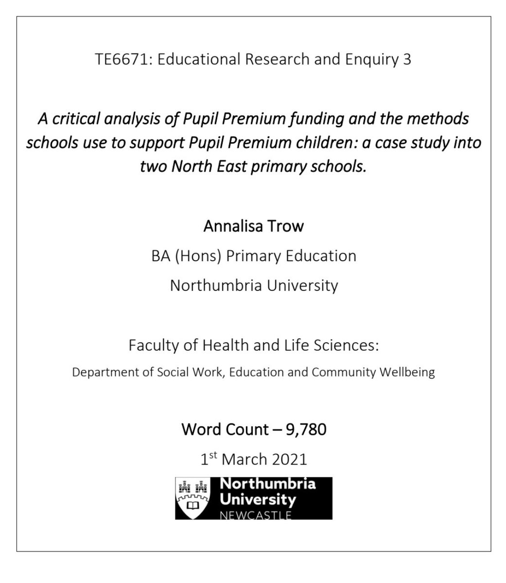 MissATrow's tweet image. Cannot believe I’ve written and submitted my dissertation! Time to crack on with the job applications and next assignment before I start my final placement😬 still surreal that in a couple of months I’ll be a primary school teacher🥺👩🏼‍🏫 #NQT #edutwitter #primaryschoolteacher