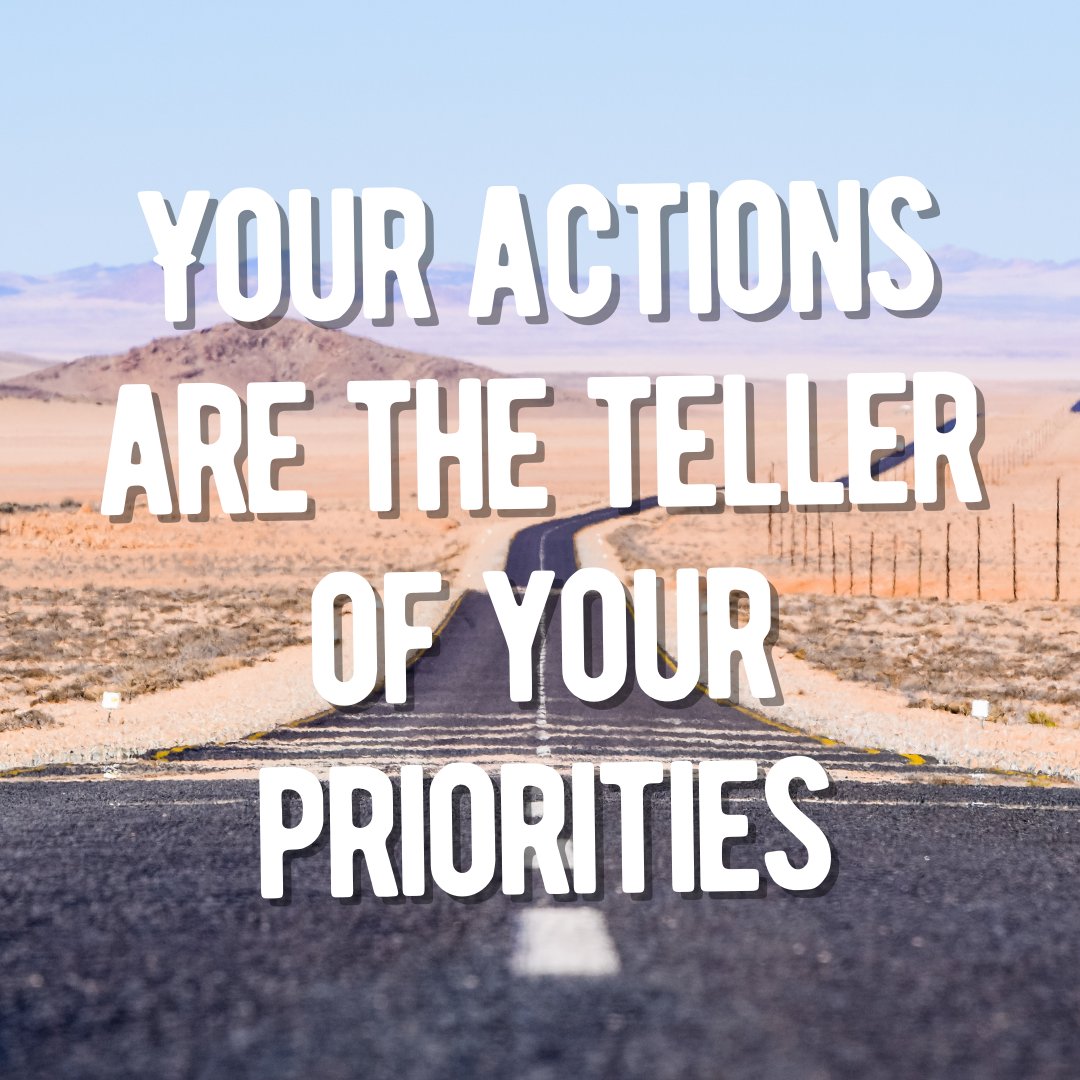 Cole_Wellness's tweet photo. This is not said from a place of judgement, but is an unavoidable reality. Your actions are the true teller of your priorities.
People talk about what they want to do and who they want to be...a lot. It is easy to get caught up in this pattern ourselves https://t.co/0iX0j3V2DO