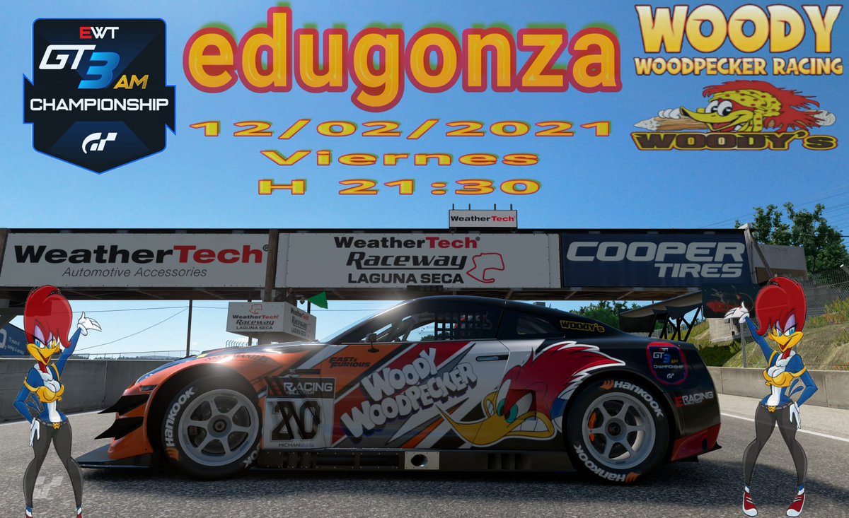 Suerte Edu este es tu circuito dales duro 💪💪💪💪