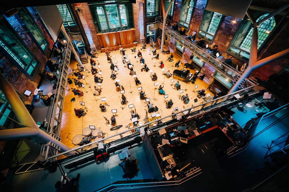 This week composers on the Panufnik Composers Scheme heard their pieces performed in full for the first time. <a href="/JackFSheen/">Jack Sheen</a>, Colin Matthews, <a href="/ChristianRMason/">Christian Mason</a> &amp; LSO musicians were on hand to give guidance at this pivotal point in the programme. lso.shorthandstories.com/lso-panufnik--… 📷 <a href="/_mjolly/">Matt Jolly</a>
