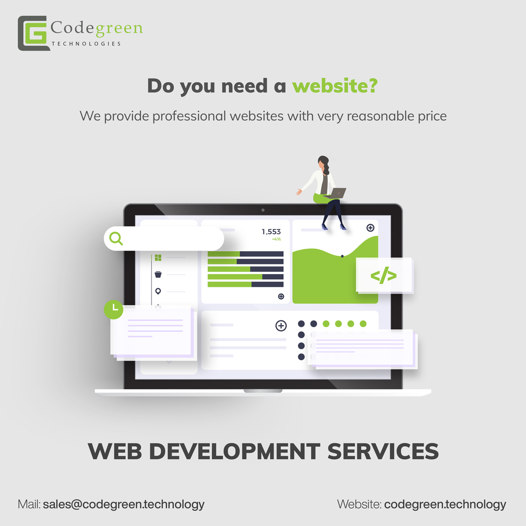 codegreentechno's tweet image. Do you need a website?
We provide professional websites with very reasonable price
☎+91 8606478887
📧 sales@codegreen.technology
website: codegreen.technology
#codegreen  #codegreentechnology #webdevelopment #webdesign #seo #website #websolutions #company #technology