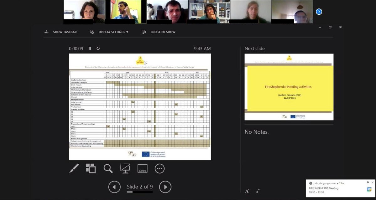 ConsorciTer's tweet photo. Participem en una reunió de seguiment i coordinació del projecte #FireShepherds de l'@ErasmusPlus_pro. L'objectiu és millorar la professionalitat dels pastors i pastores adquirint habilitats en la gestió de ramats en un context de canvis de paisatge i incendis forestals. https://t.co/bC7TfUHmfz
