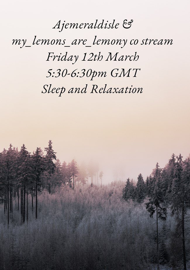 my_lemons_'s tweet photo. Today @ 5:30pm on AJ’s #Twitch channel: https://t.co/Iap2uapTYE 
We hope you can join myself &amp; @adrianjdomican as we’ll be continuing our sleep discussion &amp; sharing tips 💤 #Sleep #NationalBedMonth #Wellbeing #SleepAwarenessMonth #SelfCare #TipsForSleep #MentalHealth
💜🐼🍋💜 https://t.co/OuqTLfGibR