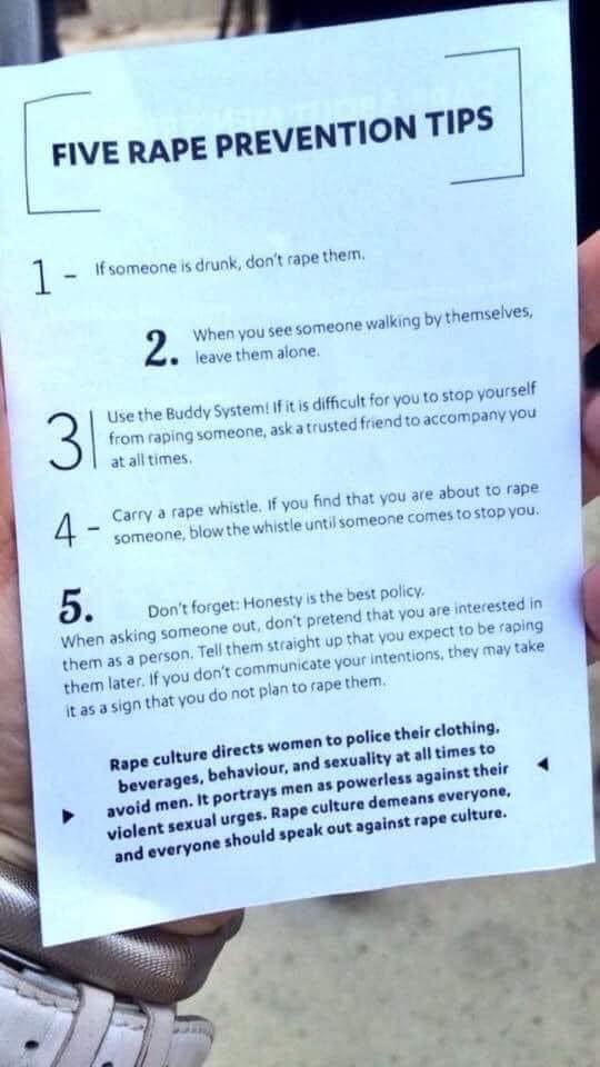 Think this covers it. #ReclaimTheStreets #ReclaimTheNight