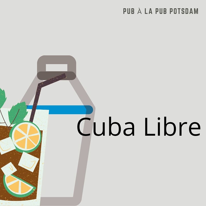 PubPotsdam's tweet photo. Heute gibt es ein bisschen Wissenswertes zu einem der liebsten Getränke aus dem Pub!
#cuba #liebe #cubaliebe #pubdrink #pubfetzt #ehrenamtmachtsexy #ehrenamtpotsdam https://t.co/sri7yFV7Jb