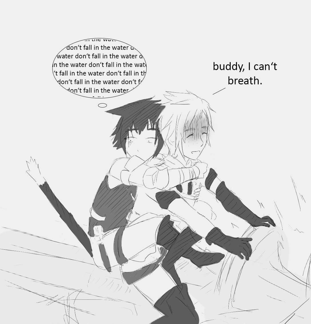 #XVRewind day 05 "crack and memes"!! When Nyactis became a real thing I saw a screenshot from lucisharem on tumblr and I couldn't stop myself imagining Nyact falling like a cat.