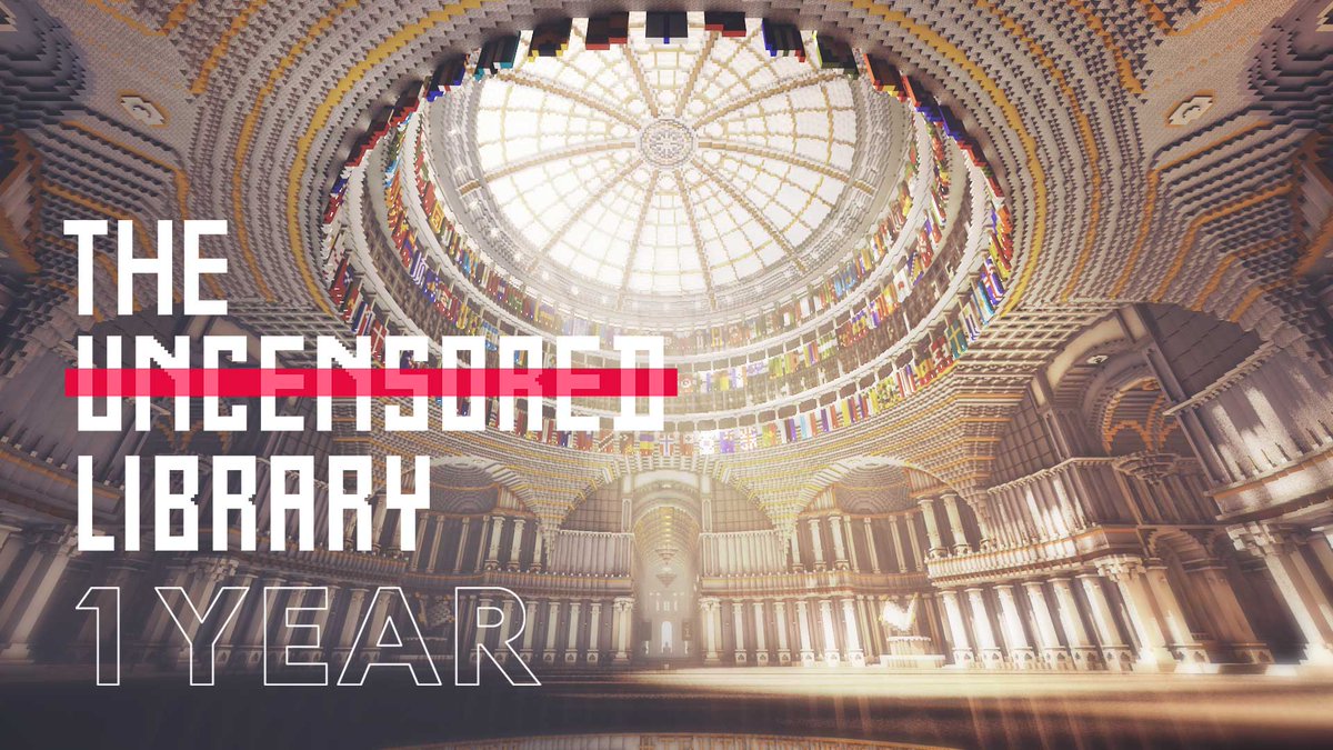 The Uncensored Library celebrates its 1 year anniversary. To honour “world day against cyber censorship”, 2 new countries have been added to the library: Belarus and Brazil. Learn more about this project and join the live stream at 3PM GMT: youtu.be/6l3KHRTYutU