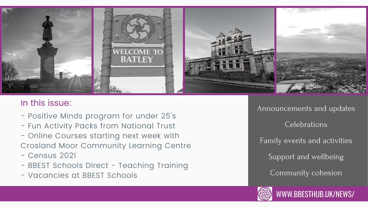 bbesthub.uk/News/BBEST-New…

@BirstallAcad <a href="/carltonj_i/">Carlton J & I School</a> @FieldheadPA <a href="/HyrstmountJSch/">Hyrstmount Junior School</a> <a href="/LydgateRecB/">Lydgate Reception B</a> <a href="/MillLaneSchool/">Mill Lane School</a> <a href="/ParkRoadJIandN/">Park Road J I & N</a> @Purlwellschool <a href="/StPeters_CE/">StPeters CE</a> <a href="/WarwickRoad2/">Warwick Road Primary</a> <a href="/rec_windmill_ce/">Rec_windmill_ce</a> @BatleyGS <a href="/batleygirls/">Batley Girls' High School</a> <a href="/UBHSCHOOL/">UBHS</a> <a href="/EngageAcademyUK/">EngageAcademyUK</a> <a href="/ReachAcademyUK/">ReachAcademyUK</a> <a href="/BatleyParish1/">Batley Parish</a> <a href="/carltonj_i/">Carlton J & I School</a>