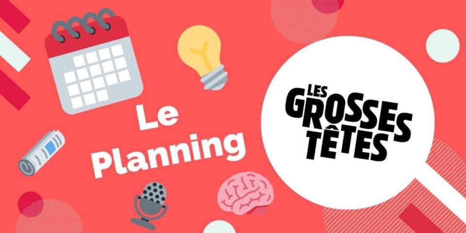 GrossesTetesRTL's tweet image. 📆✅🎙 Découvrez #LesGrossesTetes du 15 au 19 mars ‼ À noter les retours de @SemounElie, @PalmadePierre, #PaulElKharrat ou encore @JeremyFerrari ! Le programme complet ici 👉 bit.ly/3eyha5M
