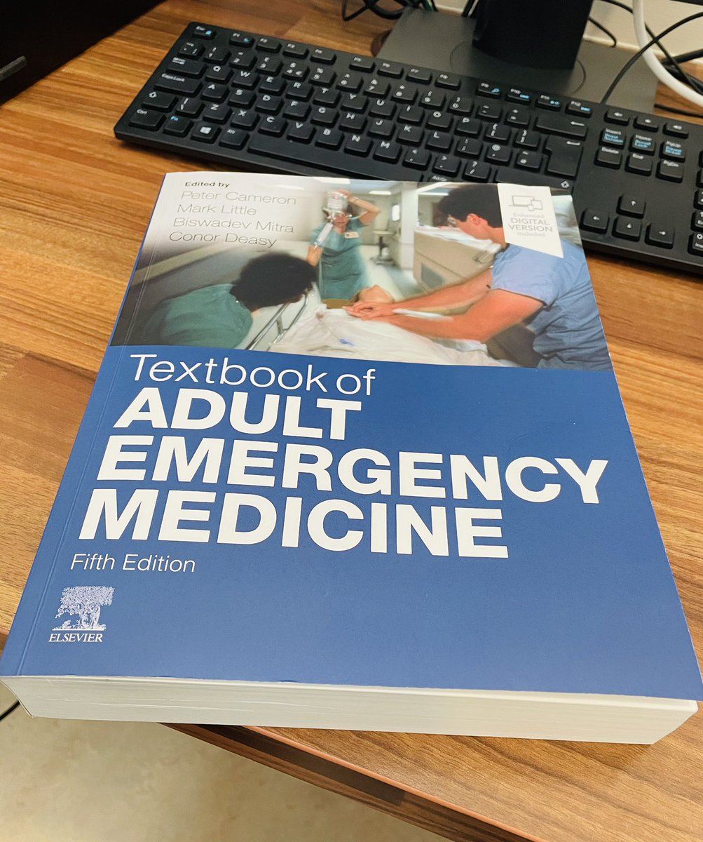 adrmurphy's tweet photo. This just landed in the door today. Hugely proud that so many Irish Emergency Medicine doctors have contributed to this textbook...and 5 authors from @CUH_Cork alone! @AssocEmergMedIE @drconordeasy @profcusack @dramfm @IomharOSullivan @fogarty_eoin https://t.co/ZM6iv2y5UL