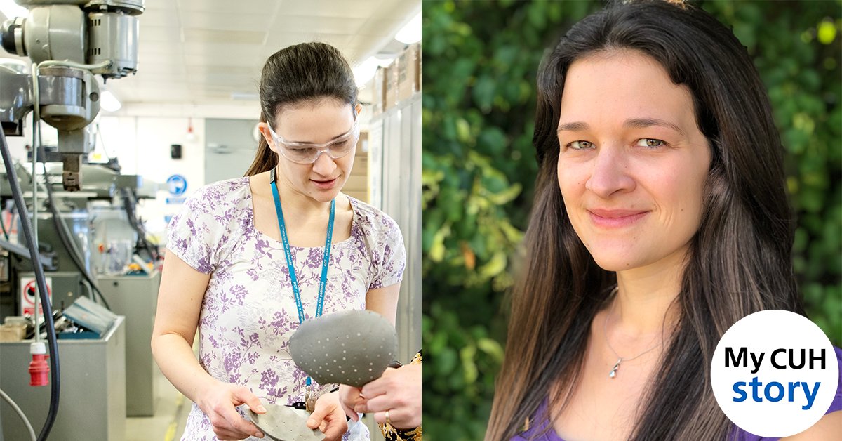 CUH_NHS's tweet image. This week is Healthcare Science Week. To celebrate, we interviewed @RachaelHAndrews, design and innovation engineer and clinical scientist at our hospitals.

Read more 👉 cuh.nhs.uk/news/my-cuh-st…

#HCSW2021 #MyCUHStory