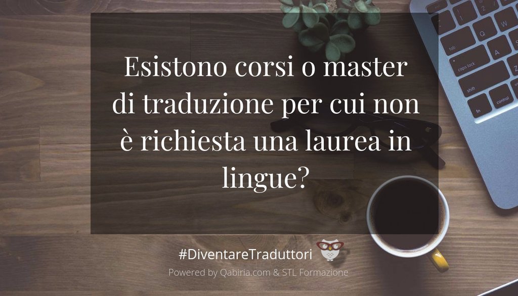 "Di solito i corsi privati non pongono particolari restrizioni, anzi, vedono di buon occhio il confluire di alunni di diverse provenienze, perché ciò arricchisce il clima del master, il cui successo è strettamente legato all'interazione fra gli..." rplg.co/fc5eb430