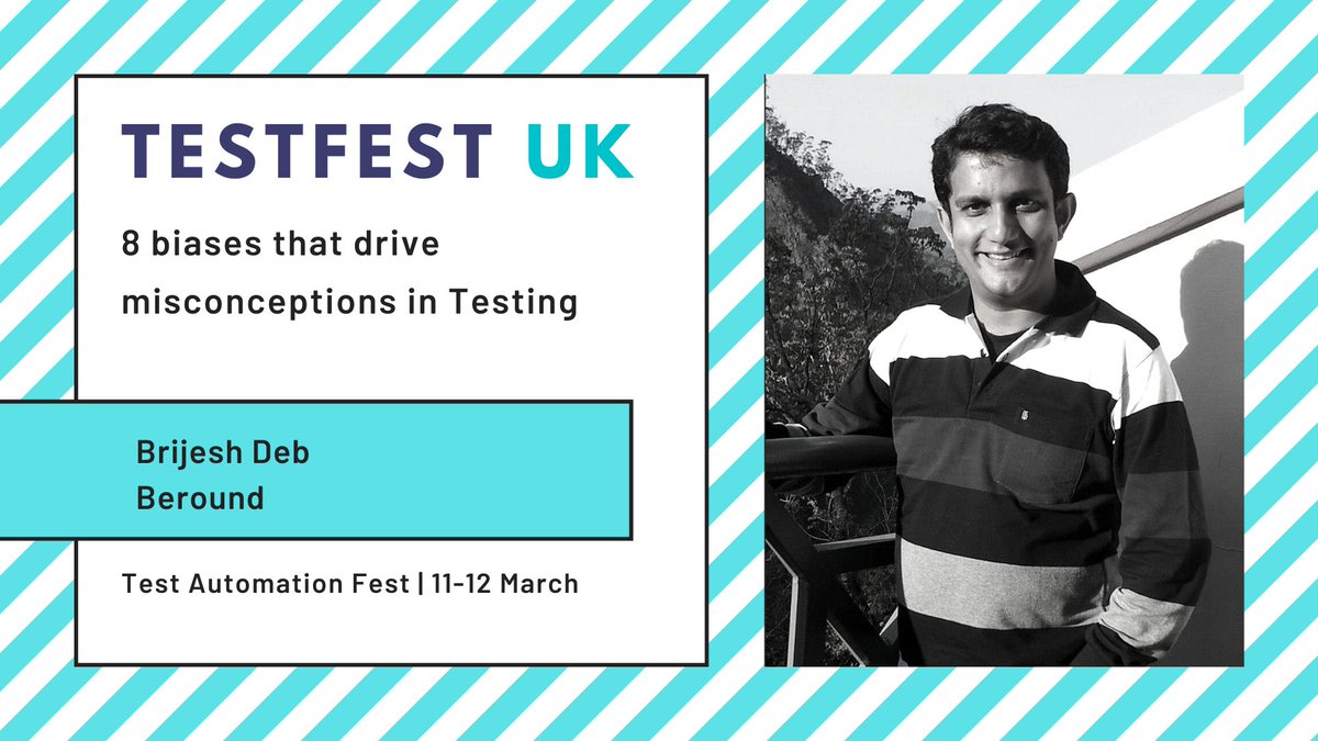 We hope you liked the talk by @brijeshdeb!

Please connect with the speaker at linkedin.com/in/brijeshkuma…

Provide your feedback on this talk - bit.ly/testfest-uk-da…

#testing #testautomation #softwaretesting #testers #clavent #testcon #QA #thetestfest #UK